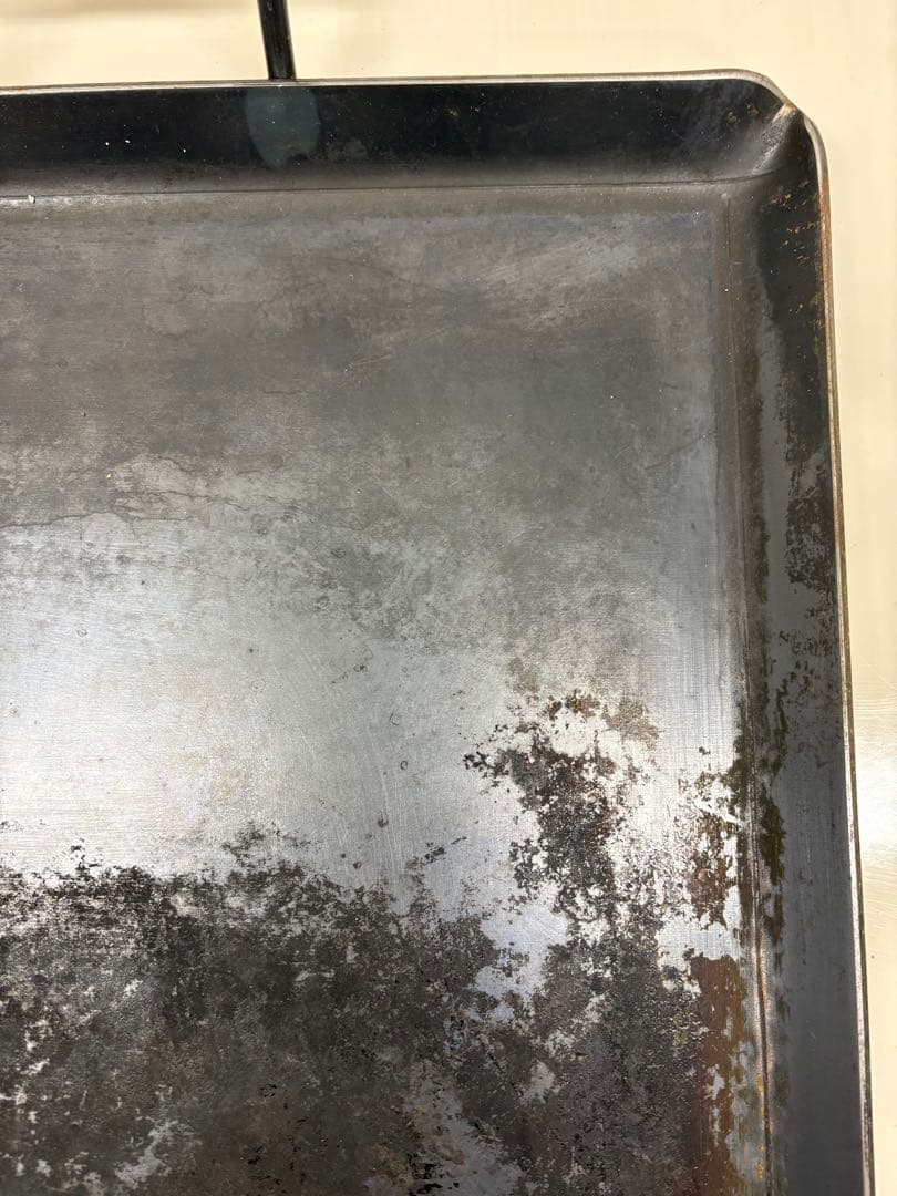 【業務用 鉄板 2枚セット】BBQ・鉄板焼き用 大型 65×45cm 厚み6mm