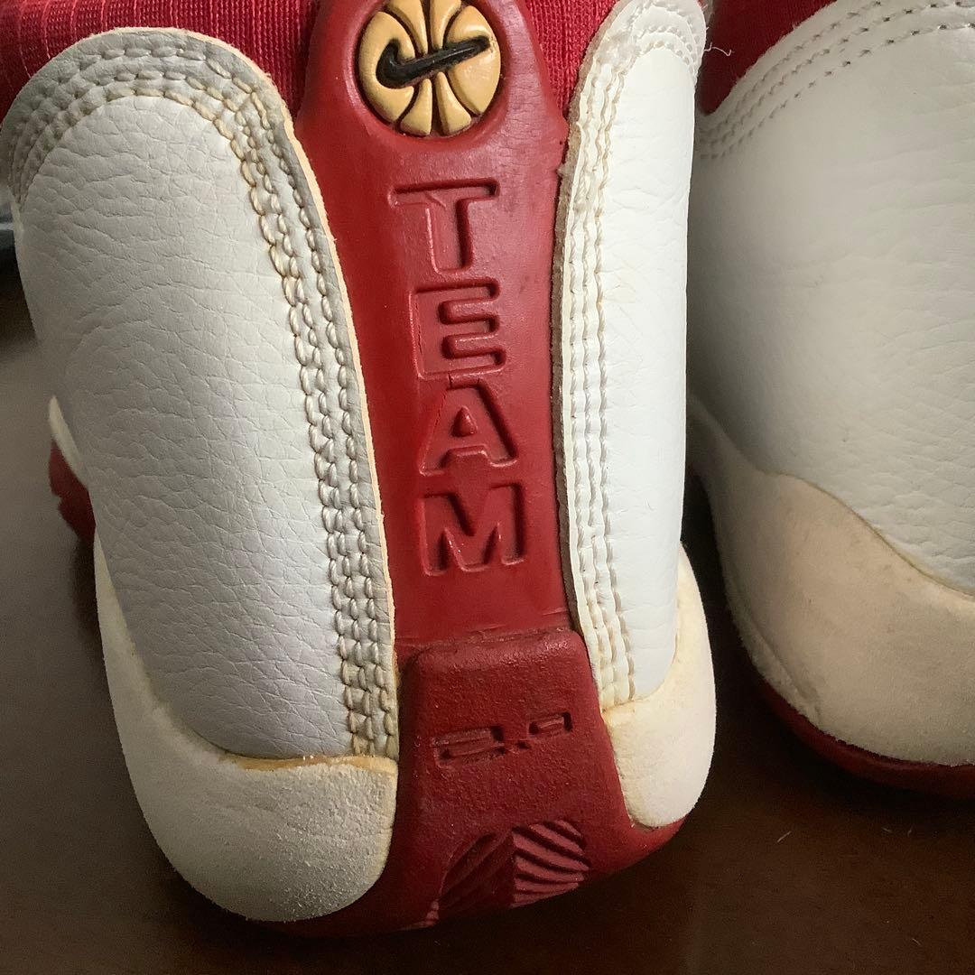 Nike バスケットボールシューズ レッド/ホワイト ナイキエアチーム2.0