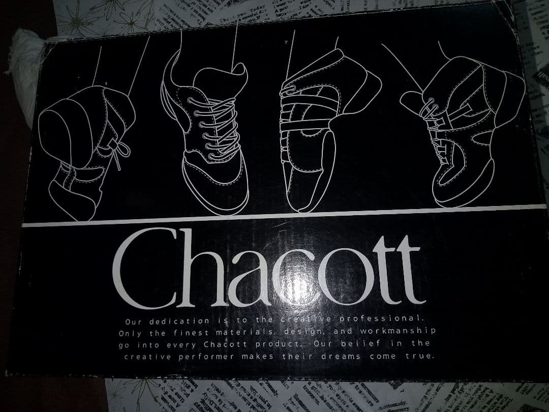 Chacott ブラック スニーカー