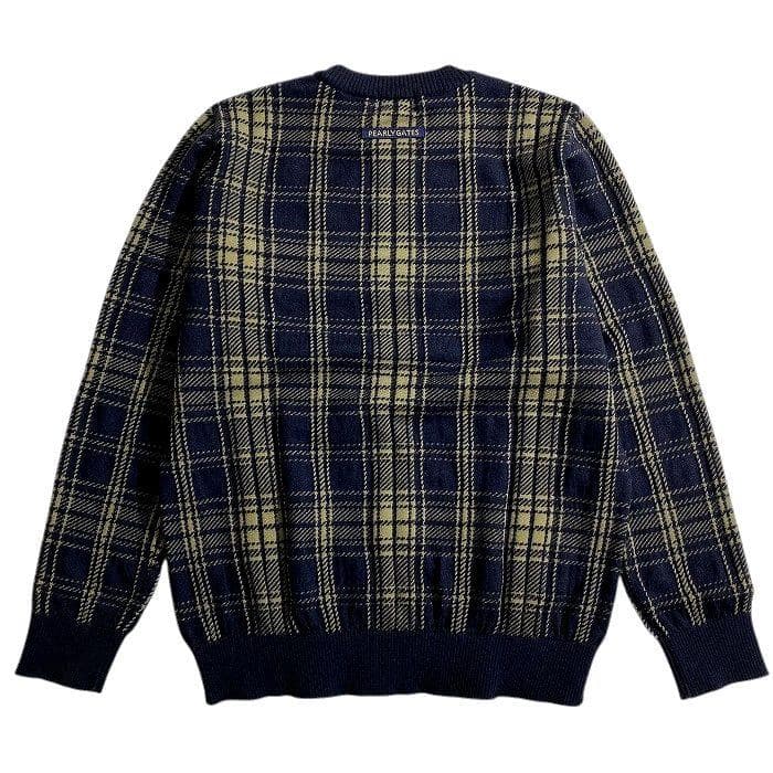 パーリーゲイツ ゴルフ ジャガードニット 長袖 ニット セーター ウェア 5