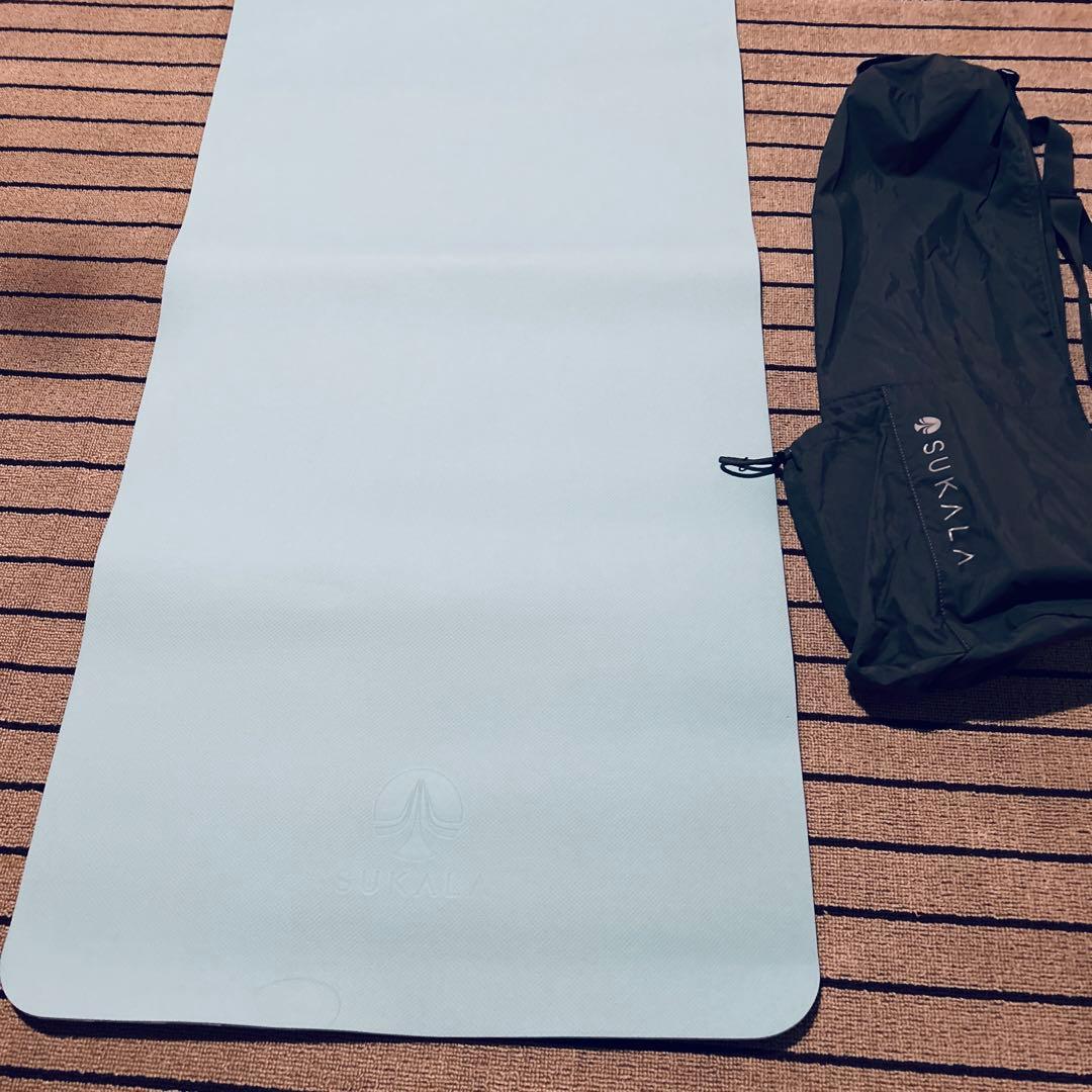 SUKARA リバーシブルヨガマット　専用ケース付き