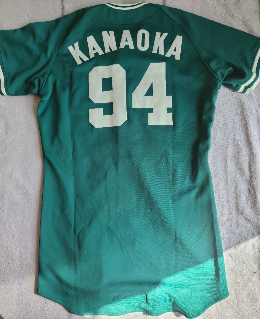 金岡信男打撃投手ユニフォーム
