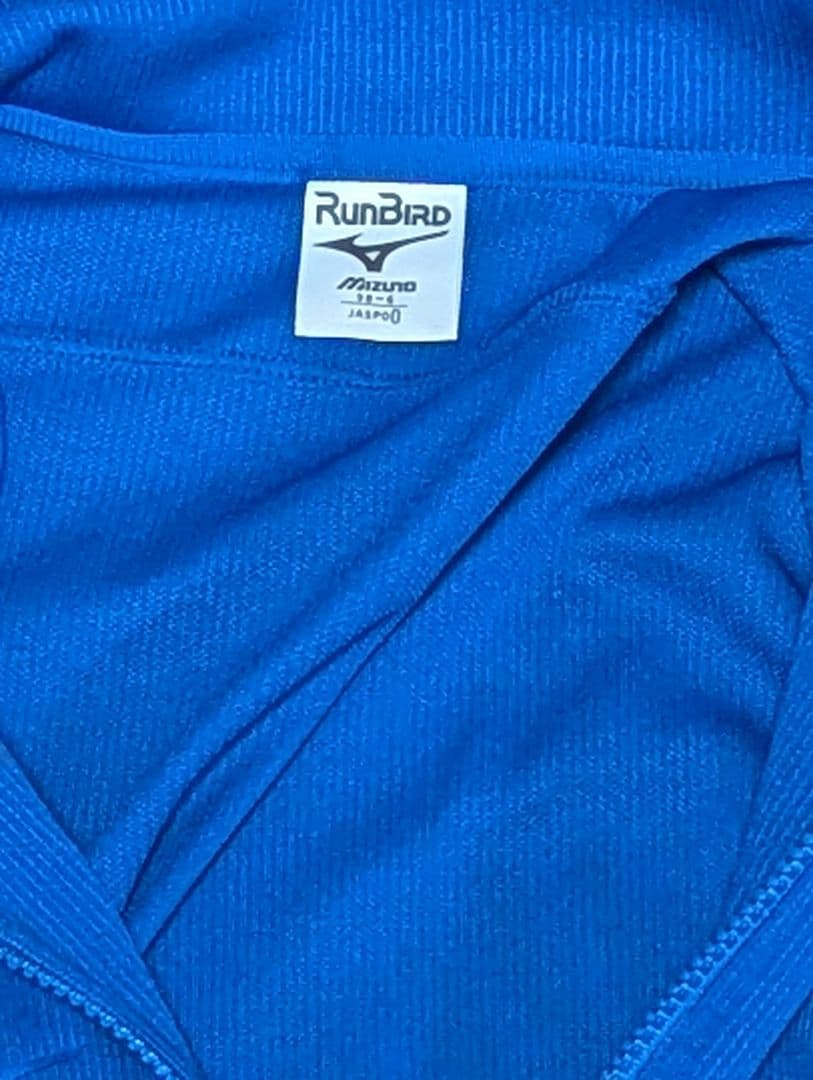 新品　タグ付　MIZUNO　ランバード　ジャージ上下セット　О　Rブルー　日本製