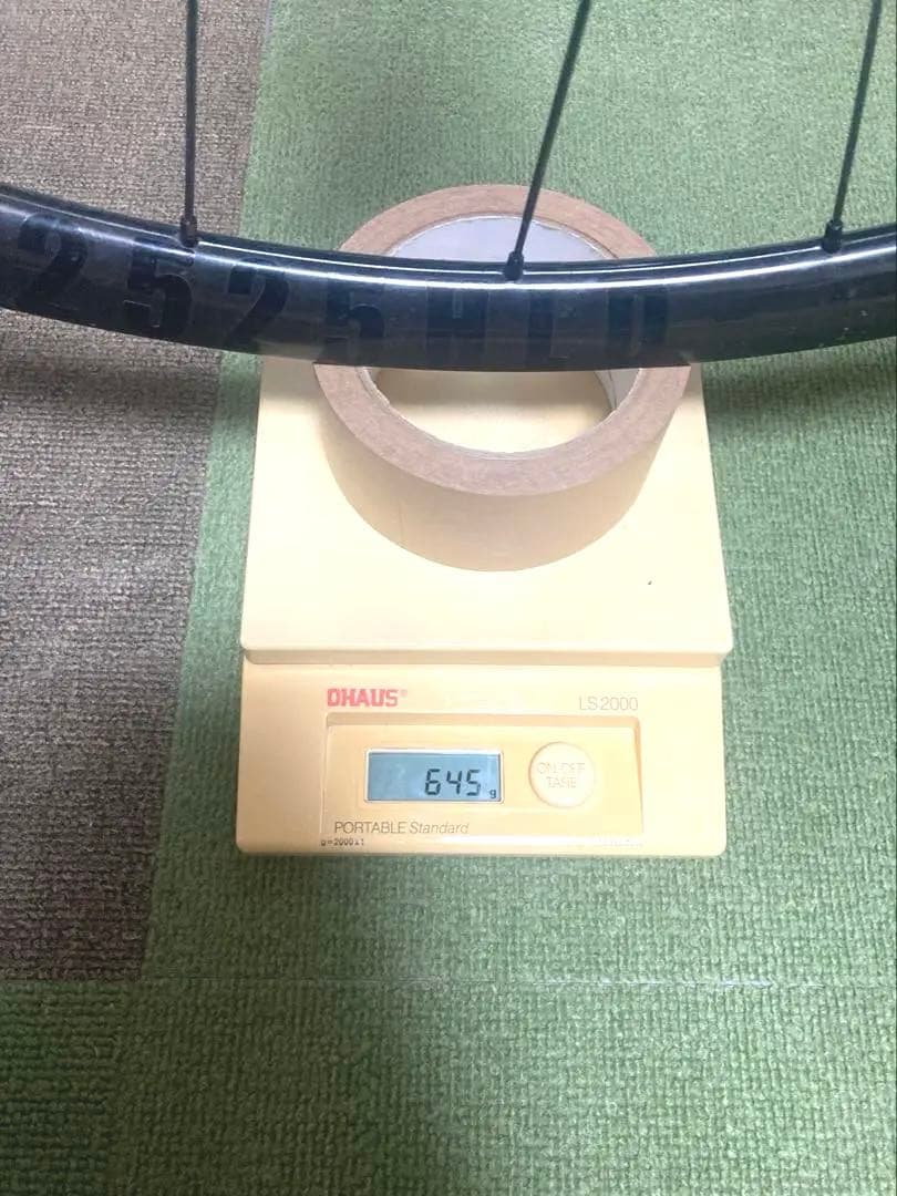 Project K 完組　軽量カーボンホイール　ディスク 2525HLD