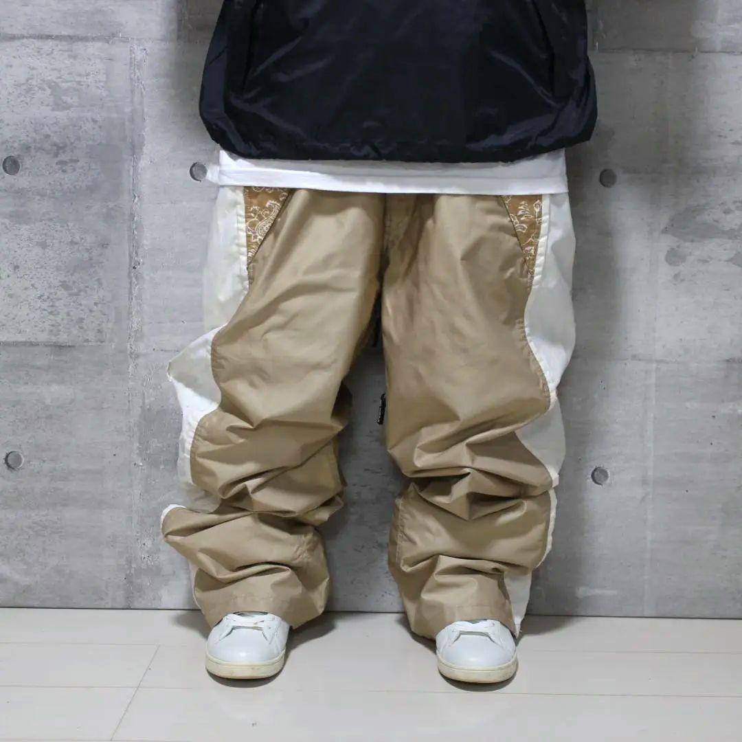 【珍品 美品 超極太】【L】S.WEAR スノーボードパンツ