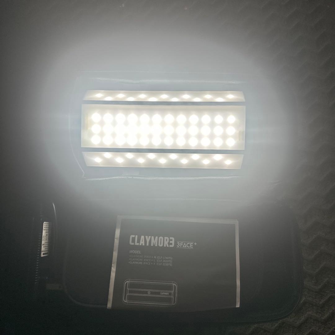 CLAYMOR3 3FACE+ LEDライト　M