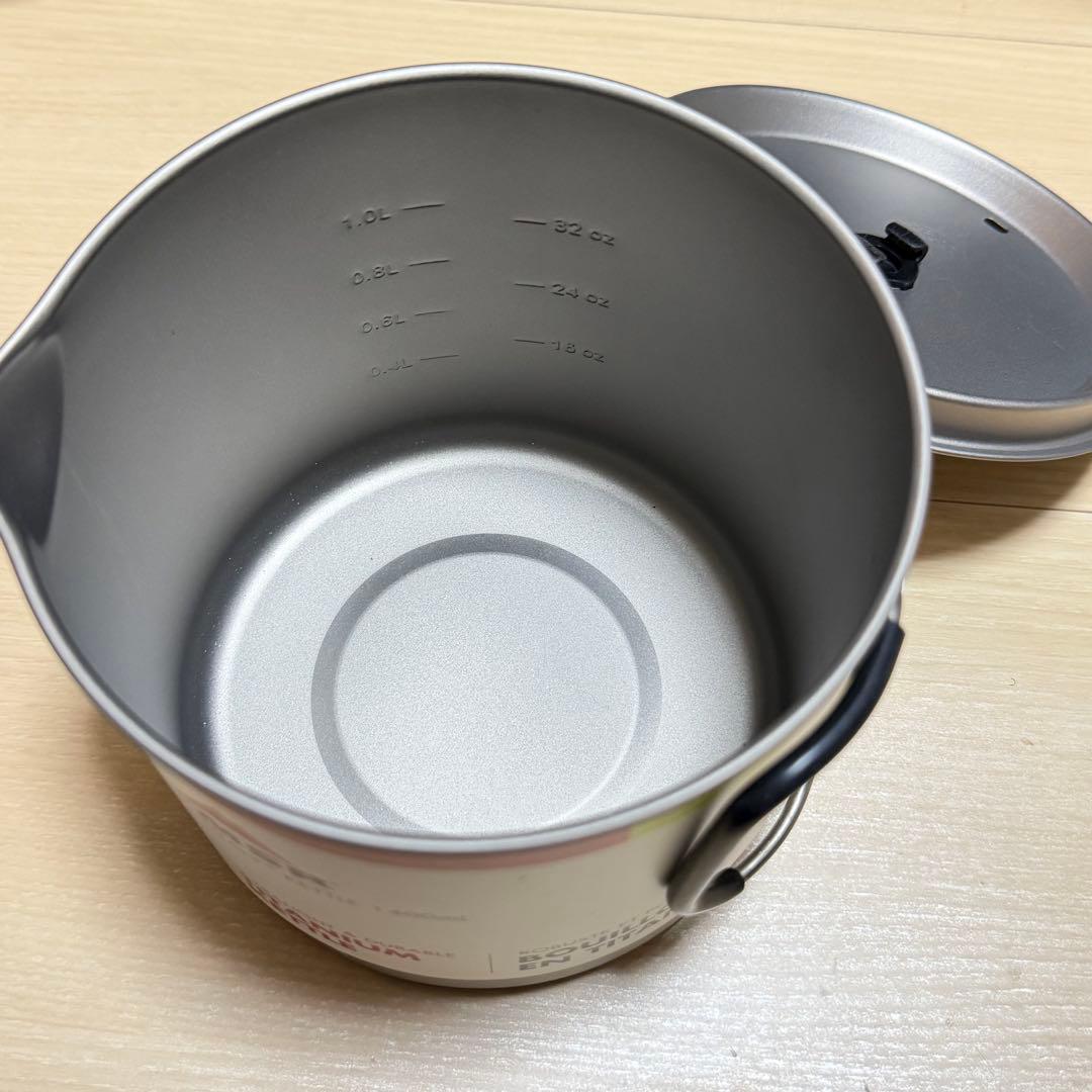 新品　MSR Titan Kettle 1400ml ケトル
