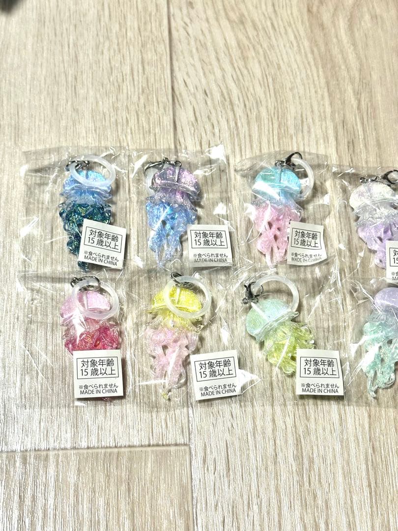 にじいろ海月めじるしチャーム コンプリート