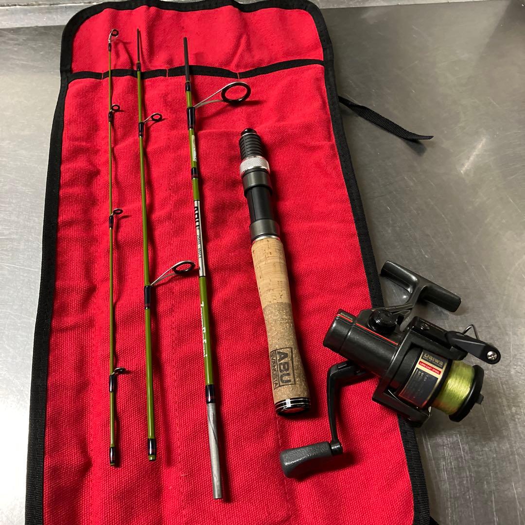 Abu パックロッド　DAIWA リール