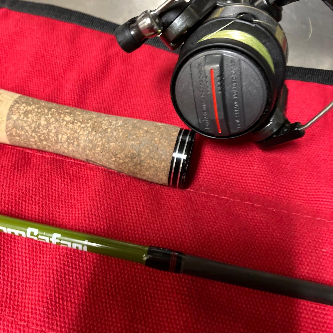 Abu パックロッド　DAIWA リール