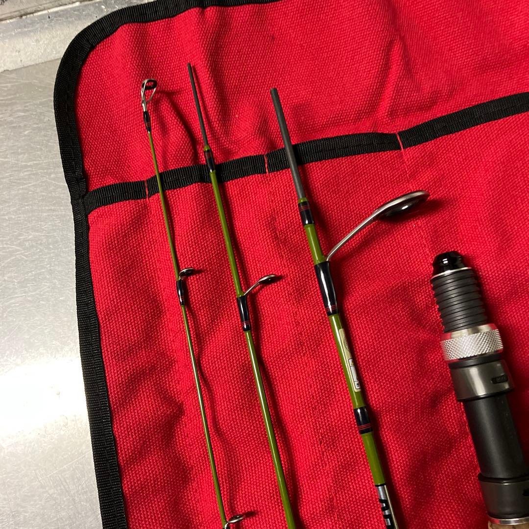 Abu パックロッド　DAIWA リール