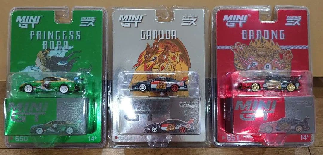 MINI GT 限定ミニカーセット 3種
