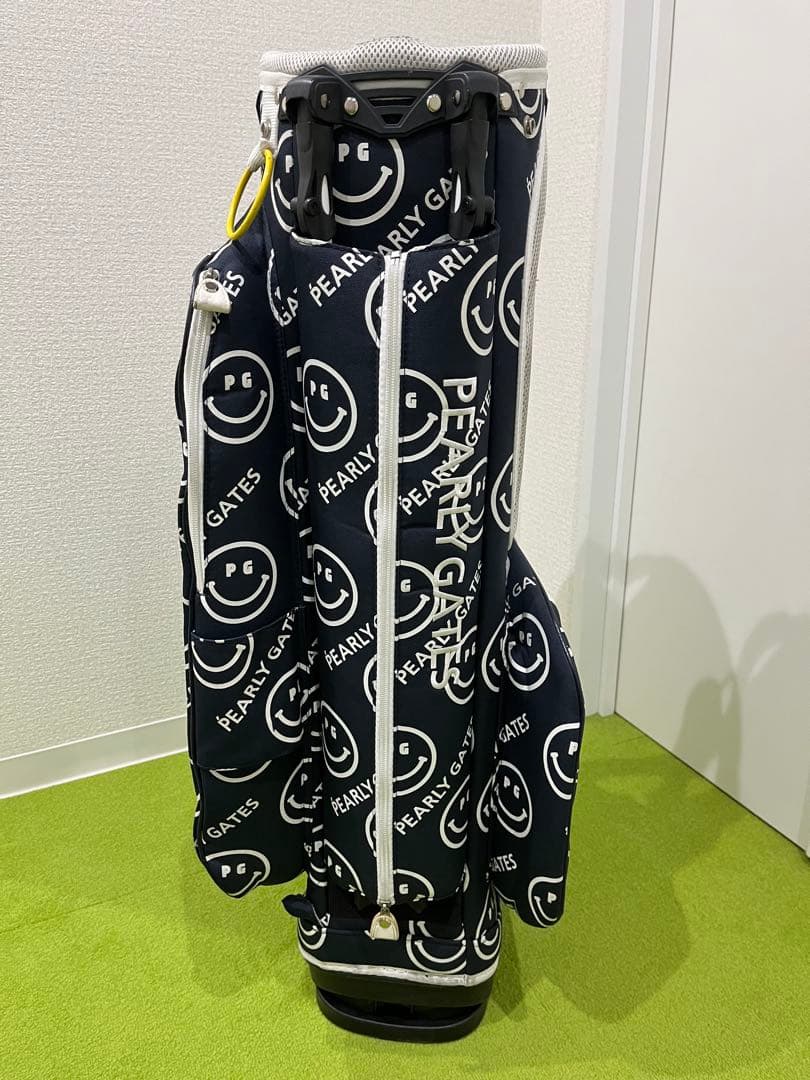 PEARLY GATES スマイリーフェイス キャディバッグ　ゴルフバッグ
