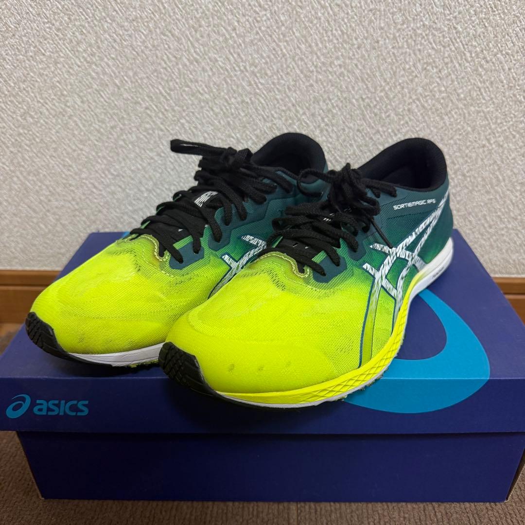 美品✨️ asics ソーティマジックRP6 イエロー 26.5 ターサージール