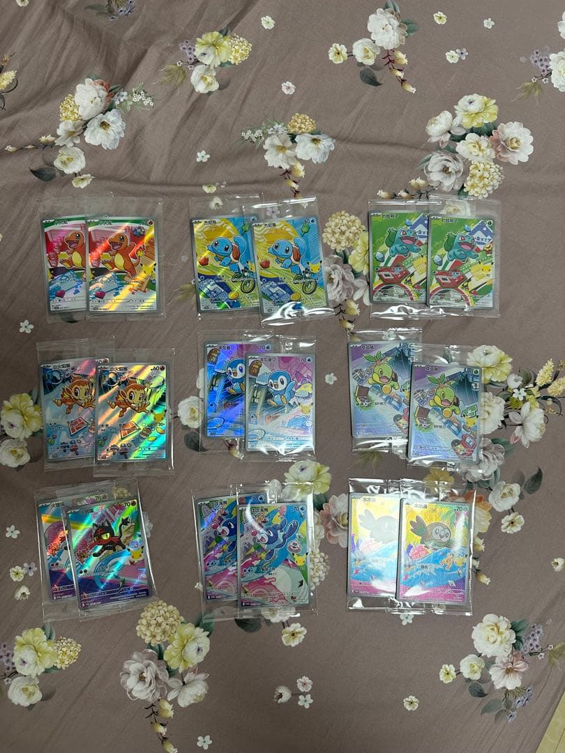 2 セット中国 ポケモンカード　30 周年　プロモ　シンオウ　アローラ　カントー