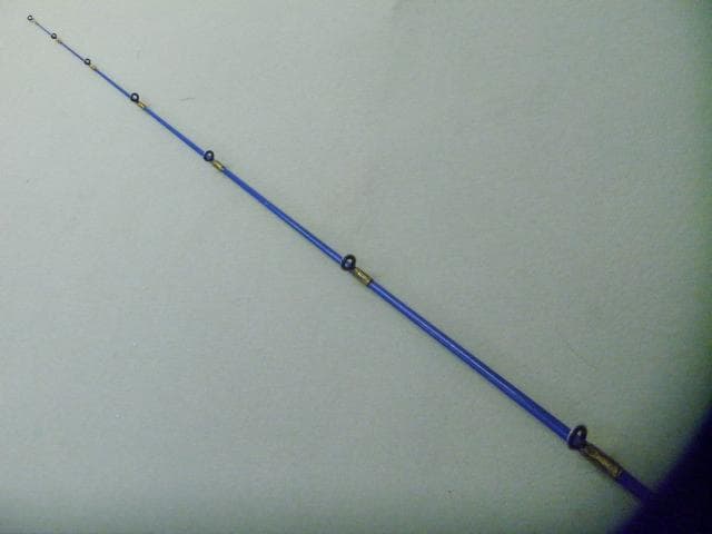 085★手作り(テトラ竿)【全長120㎝】【イセエビ釣りなど】【負荷重り20号】