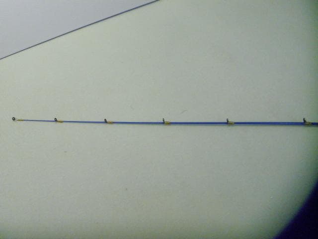 085★手作り(テトラ竿)【全長120㎝】【イセエビ釣りなど】【負荷重り20号】