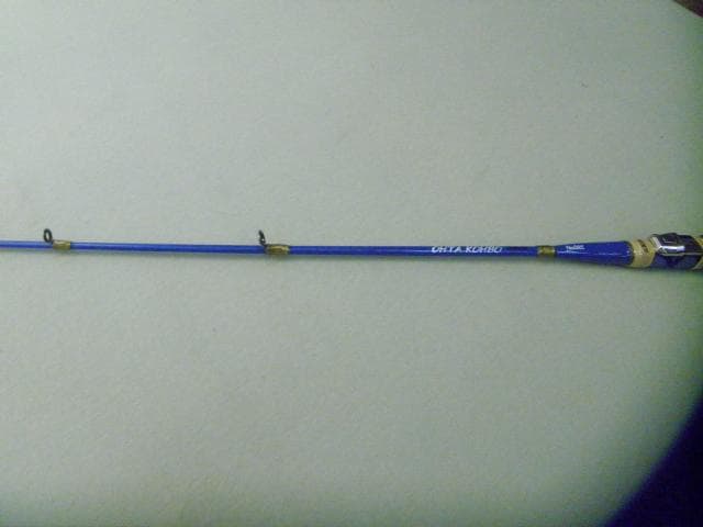 085★手作り(テトラ竿)【全長120㎝】【イセエビ釣りなど】【負荷重り20号】