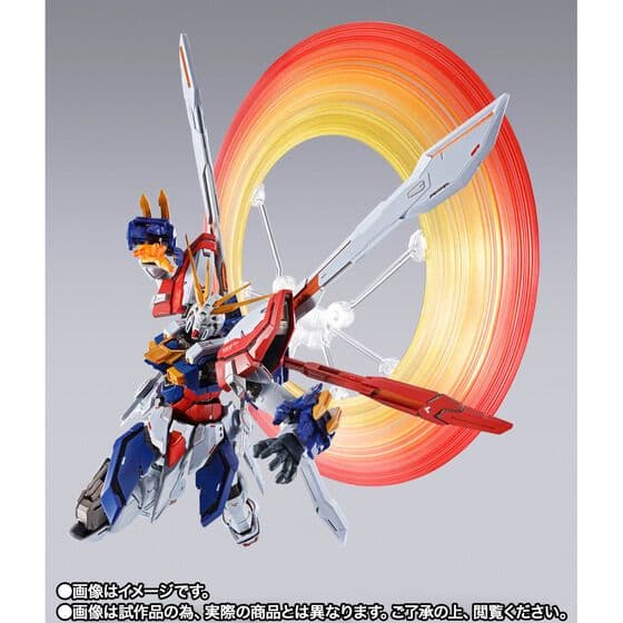 L BUILD メタルビルド ゴッドガンダム&ゴッドガンダム弐