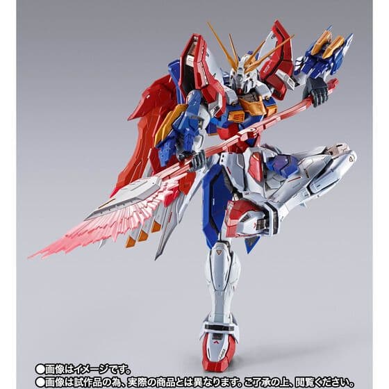 L BUILD メタルビルド ゴッドガンダム&ゴッドガンダム弐