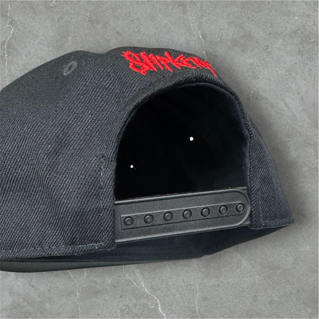 激レア 90s SLIPKNOT ブラックゴート 刺繍キャップ
