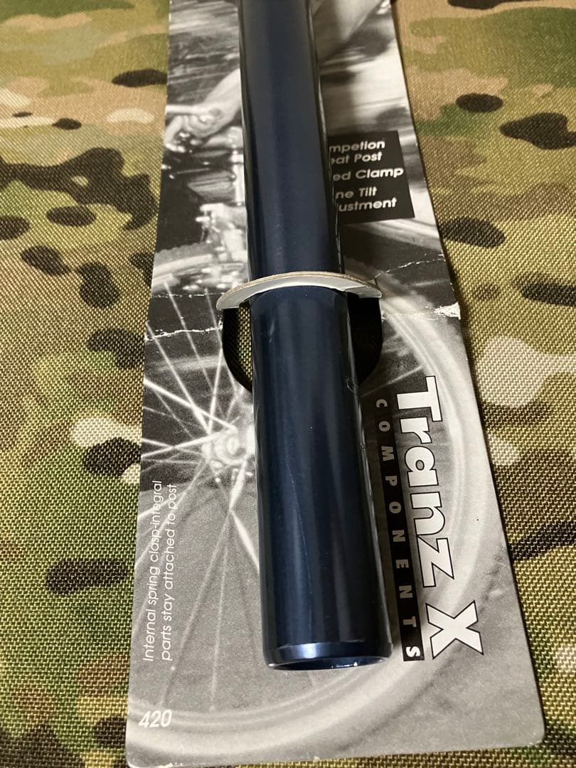 パーツ NOS OLD TranzX ZANZI Seat Post 6061