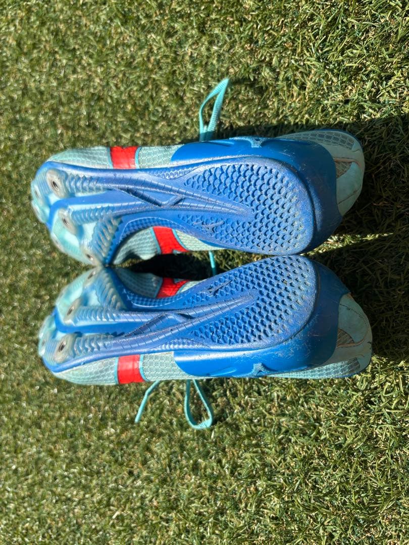Mizuno/ミズノ 陸上スパイクシューズ 水色　26cm
