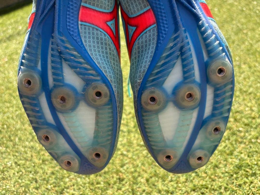 Mizuno/ミズノ 陸上スパイクシューズ 水色　26cm