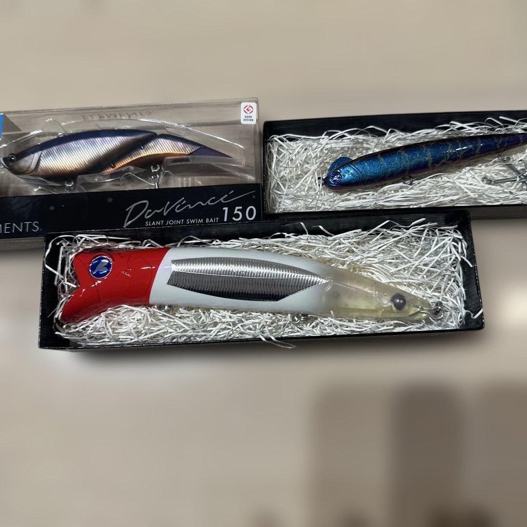 釣りフェス限定　ガボッツ200 スネコン130Sダビンチ150新品ですNO2