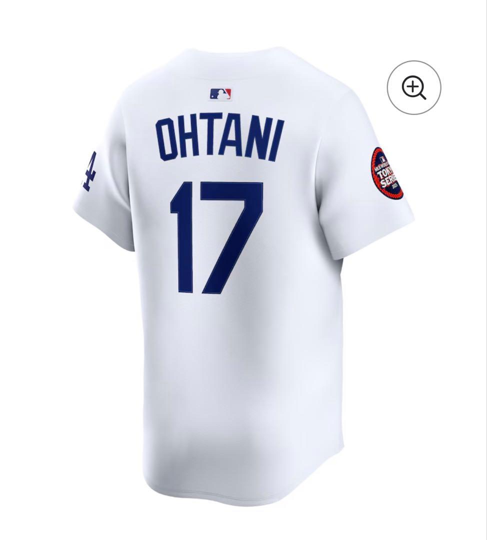 ロサンゼルス・ドジャース大谷翔平選手ユニフォーム、2025年東京シリーズ記念限定