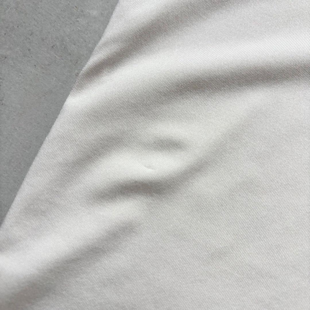 ARCHIVIO アルチビオ モックネック半袖Tシャツ ロゴプリント ストレッチ