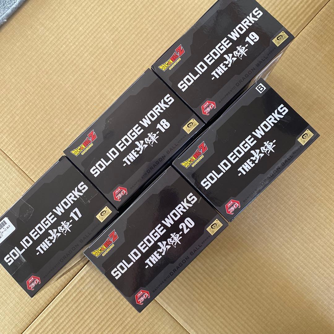 ドラゴンボールZ SOLID EDGE WORKS ギニュー特戦隊　5体セット