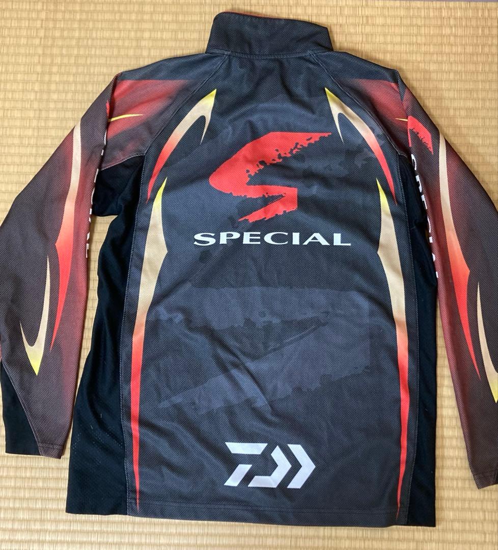 ダイワ　スペシャル アイスドライジップアップ長袖メッシュシャツ DE-70009