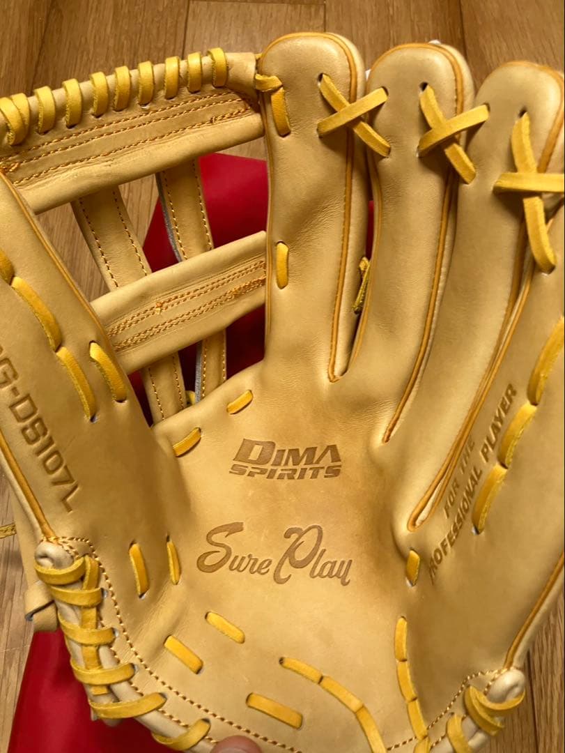 未使用品　シュアプレイ　硬式グローブ　外野手用