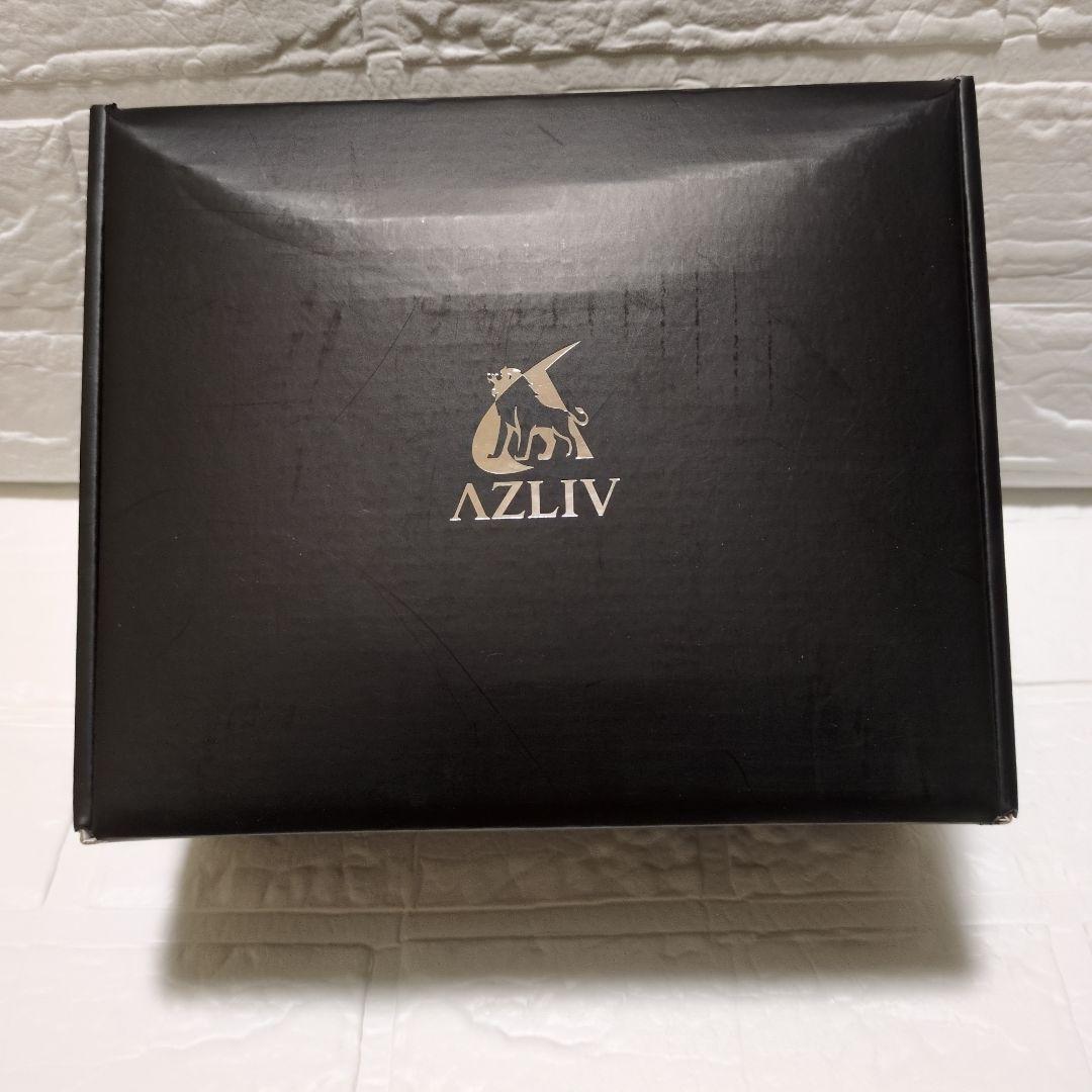 AZLIV パワーベルトAZ8 MFレザー トレーニング 軽量 耐久性 Mサイズ
