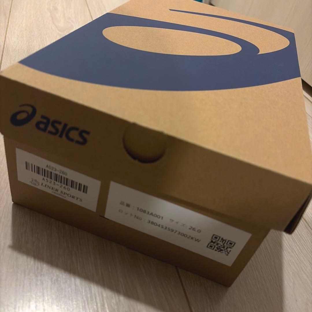 ASICS レスリングシューズ 26.0（ボクシング対応可）ブラック/ホワイト