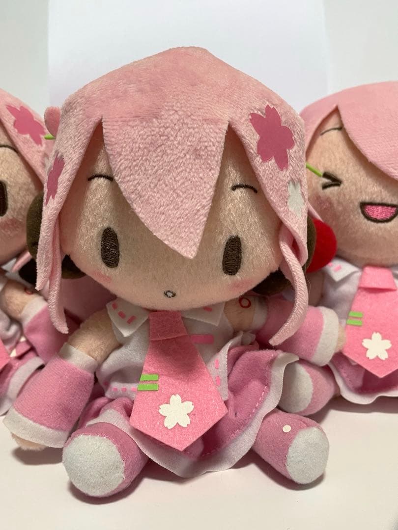 初音ミクシリーズ ふわふわぬいぐるみ「桜ミク」全3種セット(2019年版)