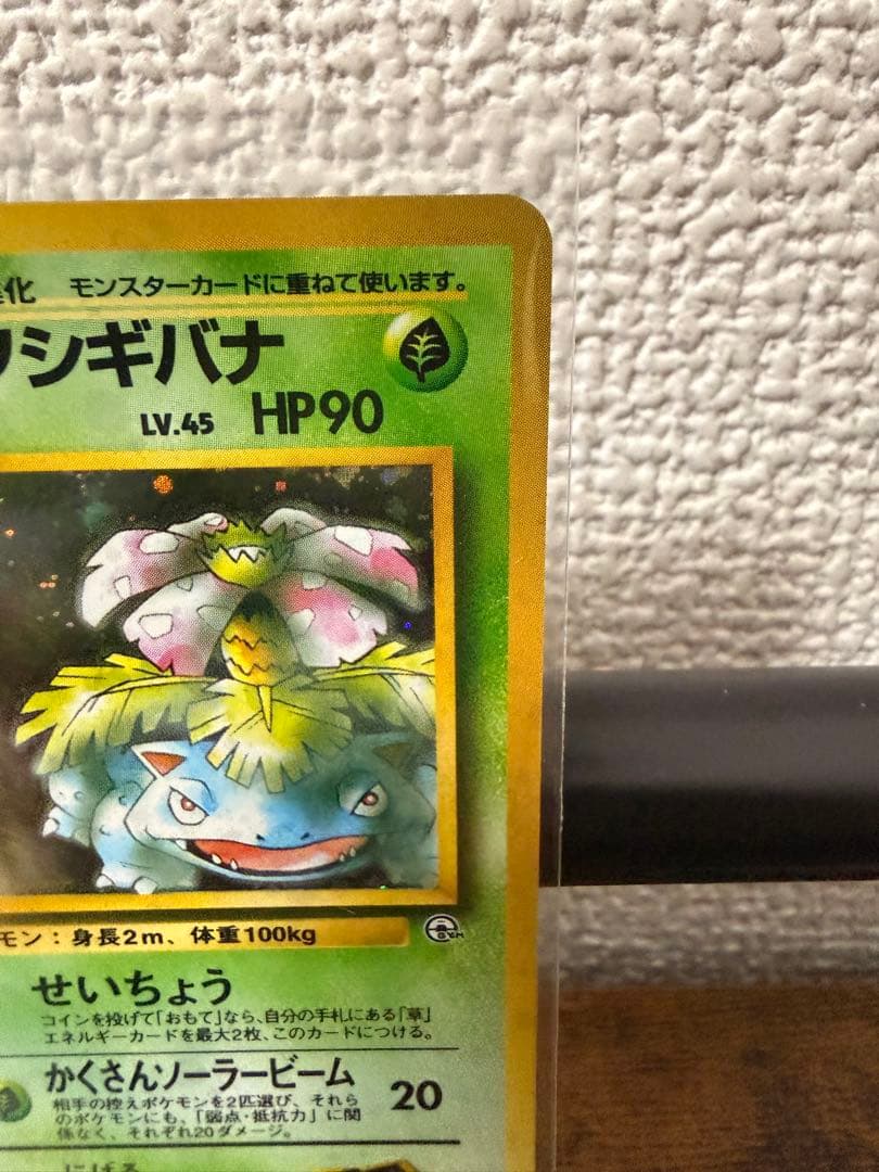 渦巻きホロ　流れ星ホロ　⭐︎ホロ　エリカのフシギバナ LV.45 HP90