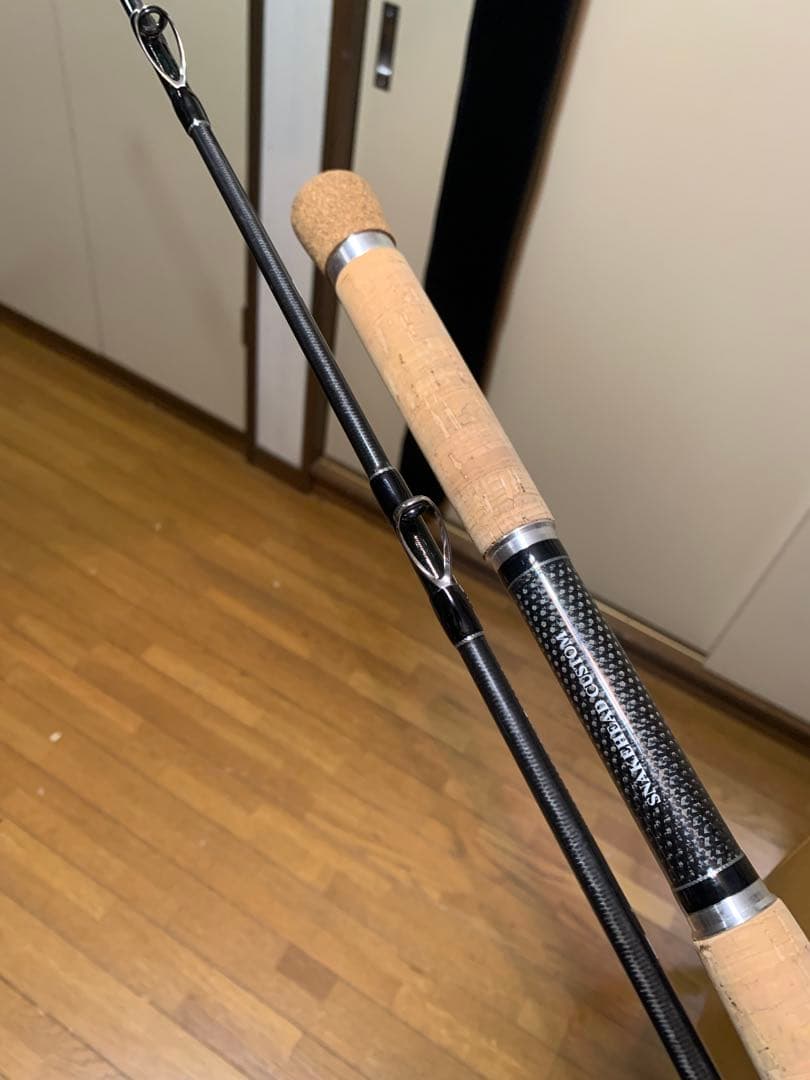 BLACK LABEL BL-XP77H SNAKE HEAD 雷魚ロッド極美品