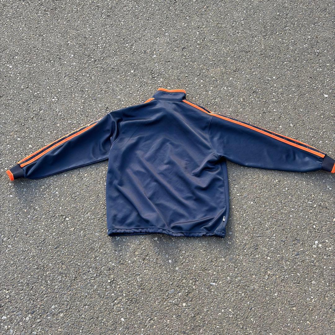 adidas ジャージ上下セット ネイビー/オレンジ