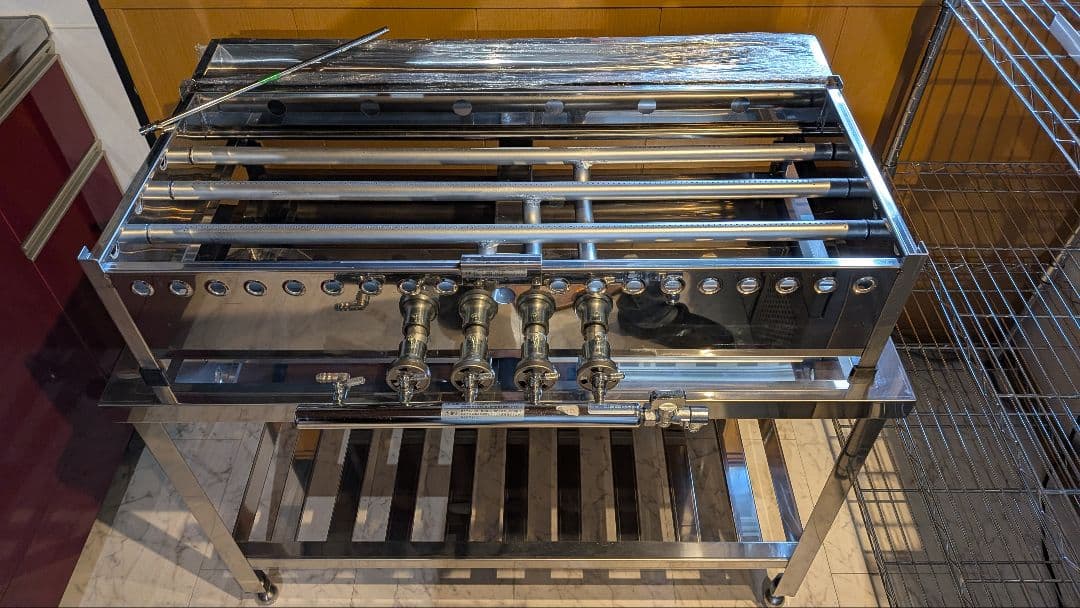 【新品未使用】 銅製　大判焼　回転焼　今川焼　40穴　受注生産品　都市ガス13A