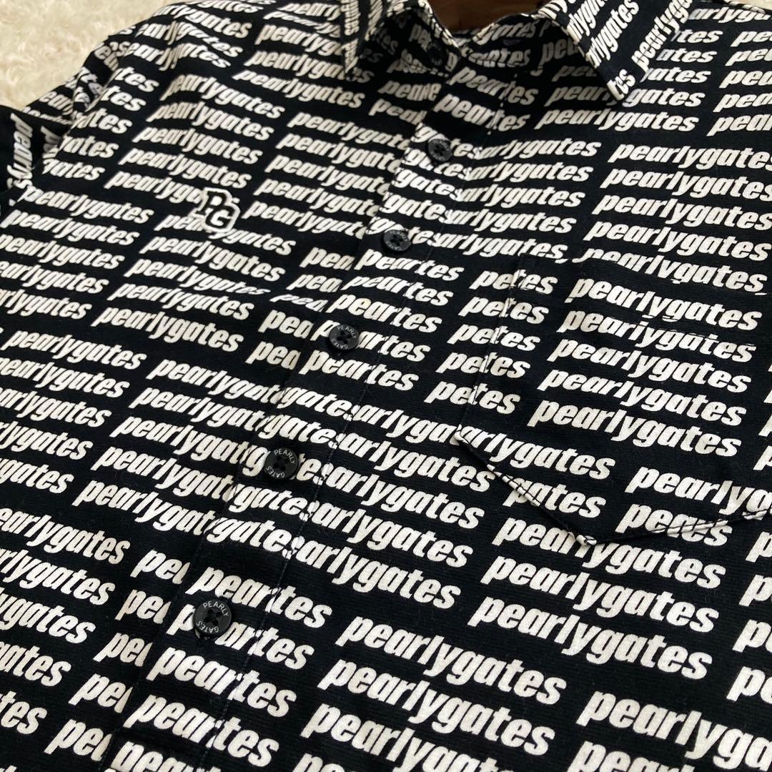 未使用級！PEARLY GATES パーリーゲイツ　長袖ゴルフウェア　総柄　6