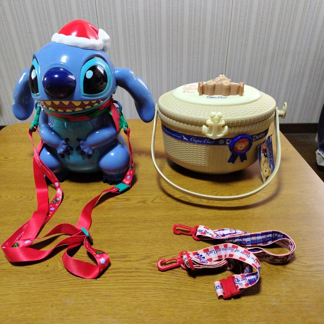 ダッフィー＆スティッチ ポップコーンバケット 2点セット