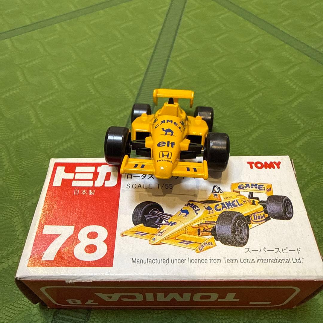 超美品　トミカ　赤箱No.78ロータスホンダF1 日本製