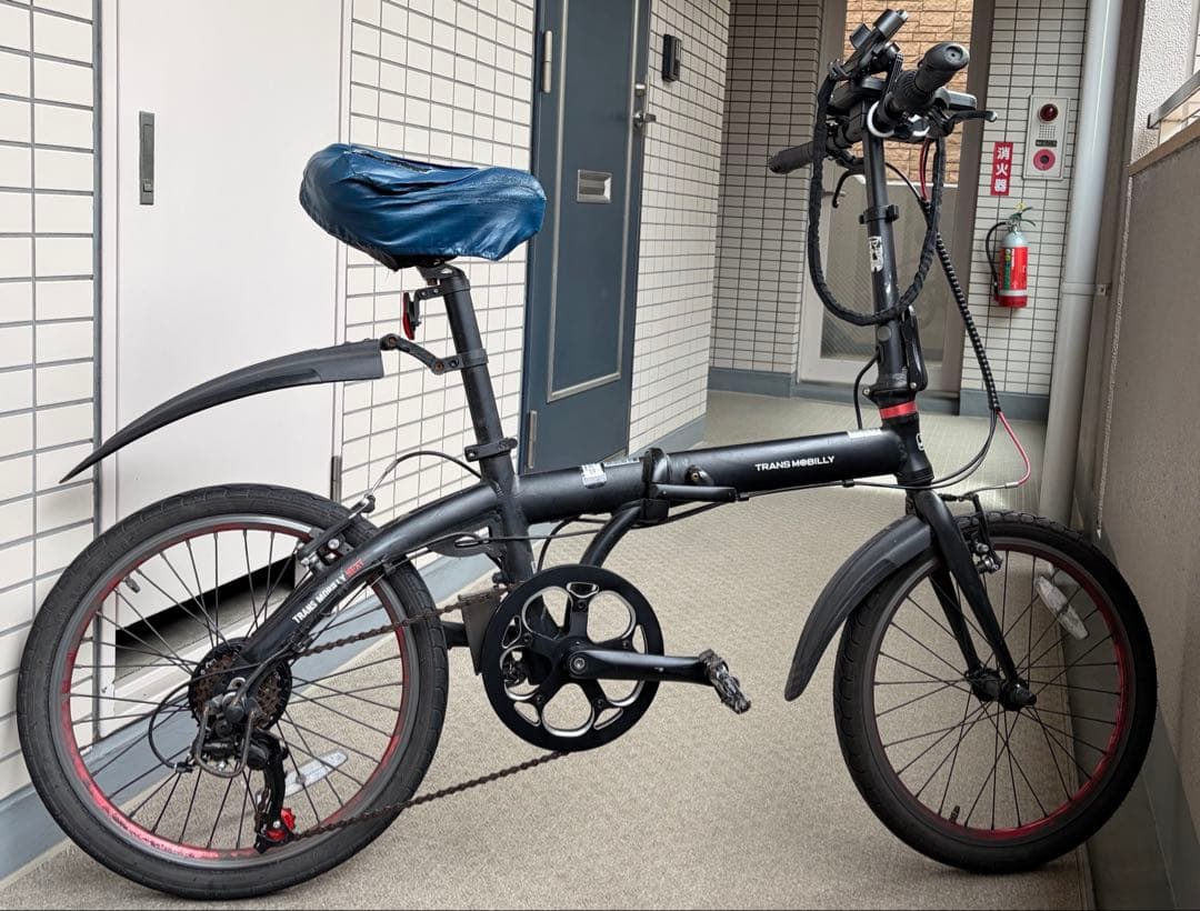 TRANS MOBILLY◎折りたたみ電動自転車トランスモバイリー20インチ中古