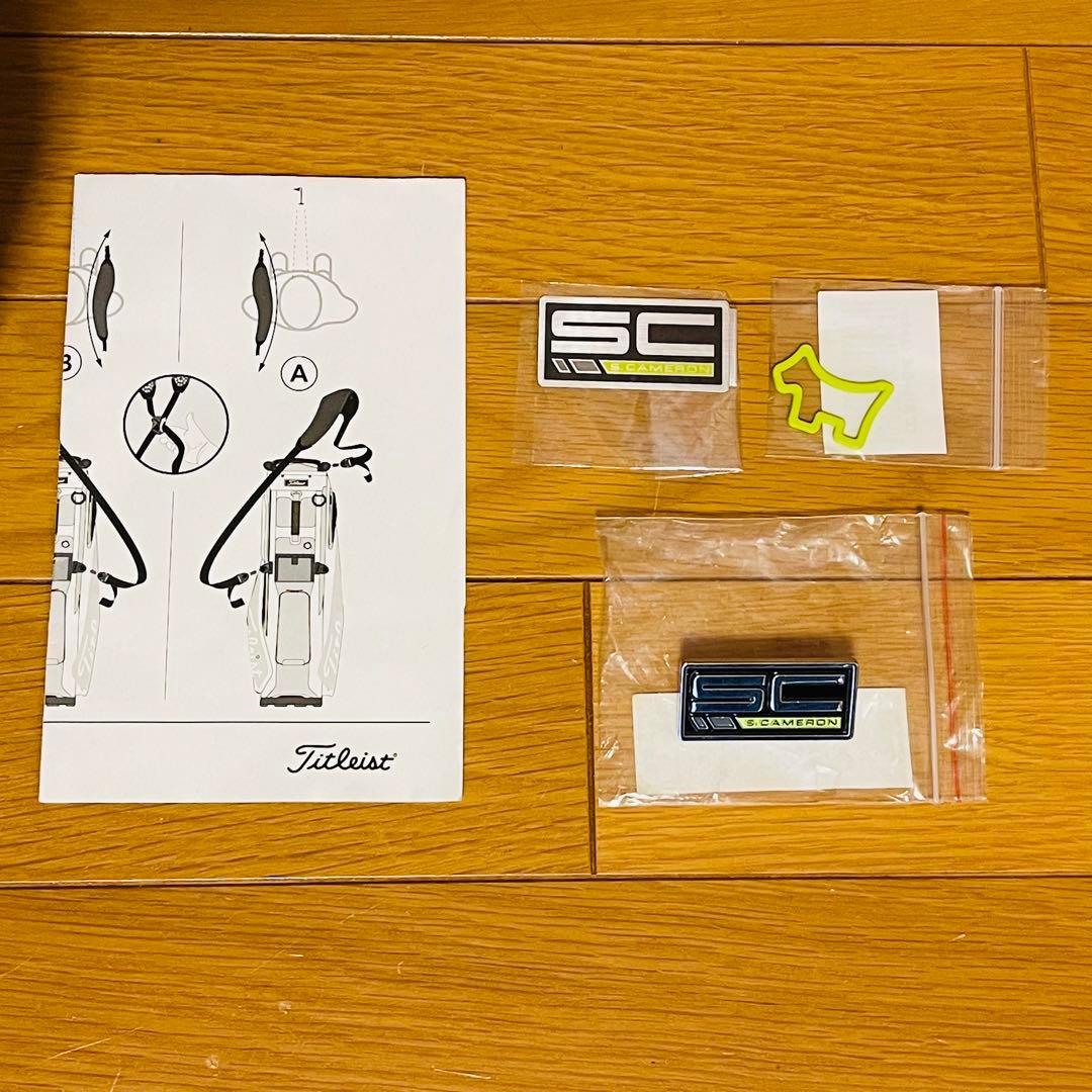 【極美品】スコッティキャメロン ダブルコンバーチブルストラップ サンデーバッグ