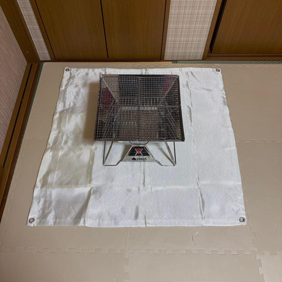新品未使用 LOGOS 焚き火台 グリル PYRAMID GRILL EVO-L