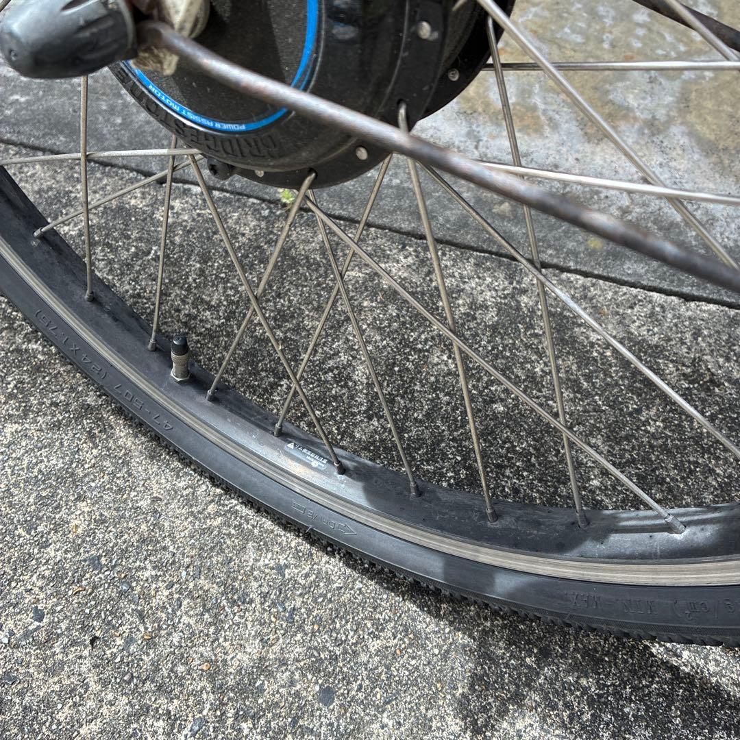 bikke 電動アシスト自転車 ホワイト 26インチ