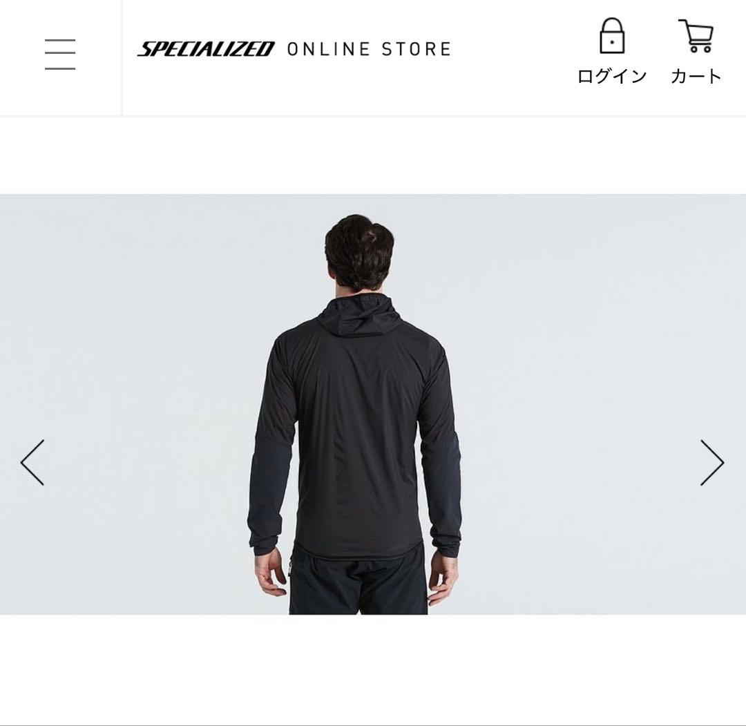 SPECIALIZED MEN'S TRAIL SWAT JACKET ブラック