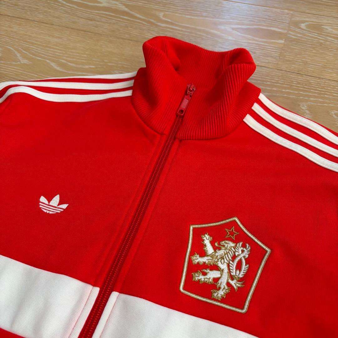 ●adidas アディダス トラックジャケット チェコ代表 M トレフォイル